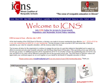 Tablet Screenshot of icns.net